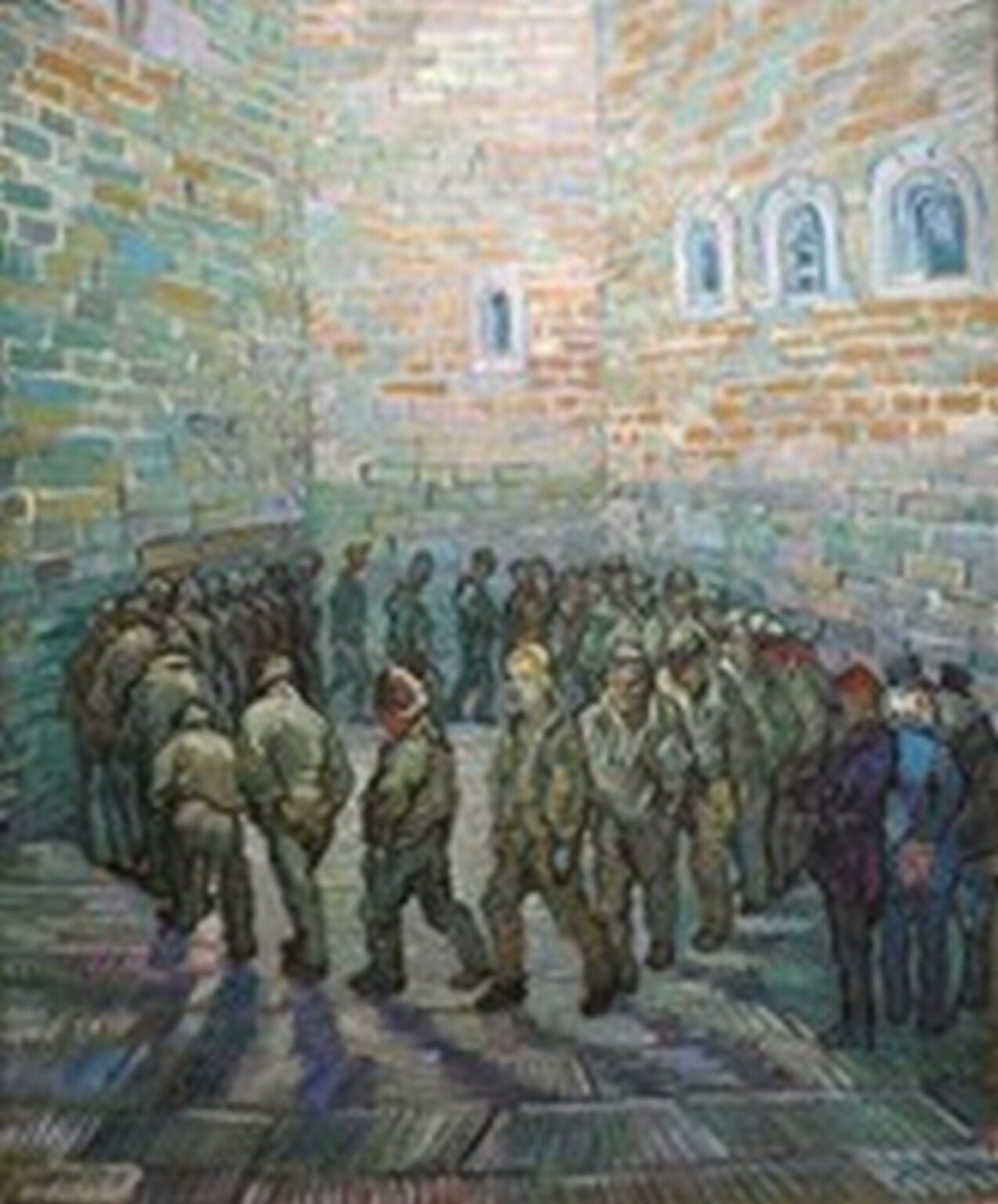 Van Gogh The Round of the Prisoners (after Doré, 1890)