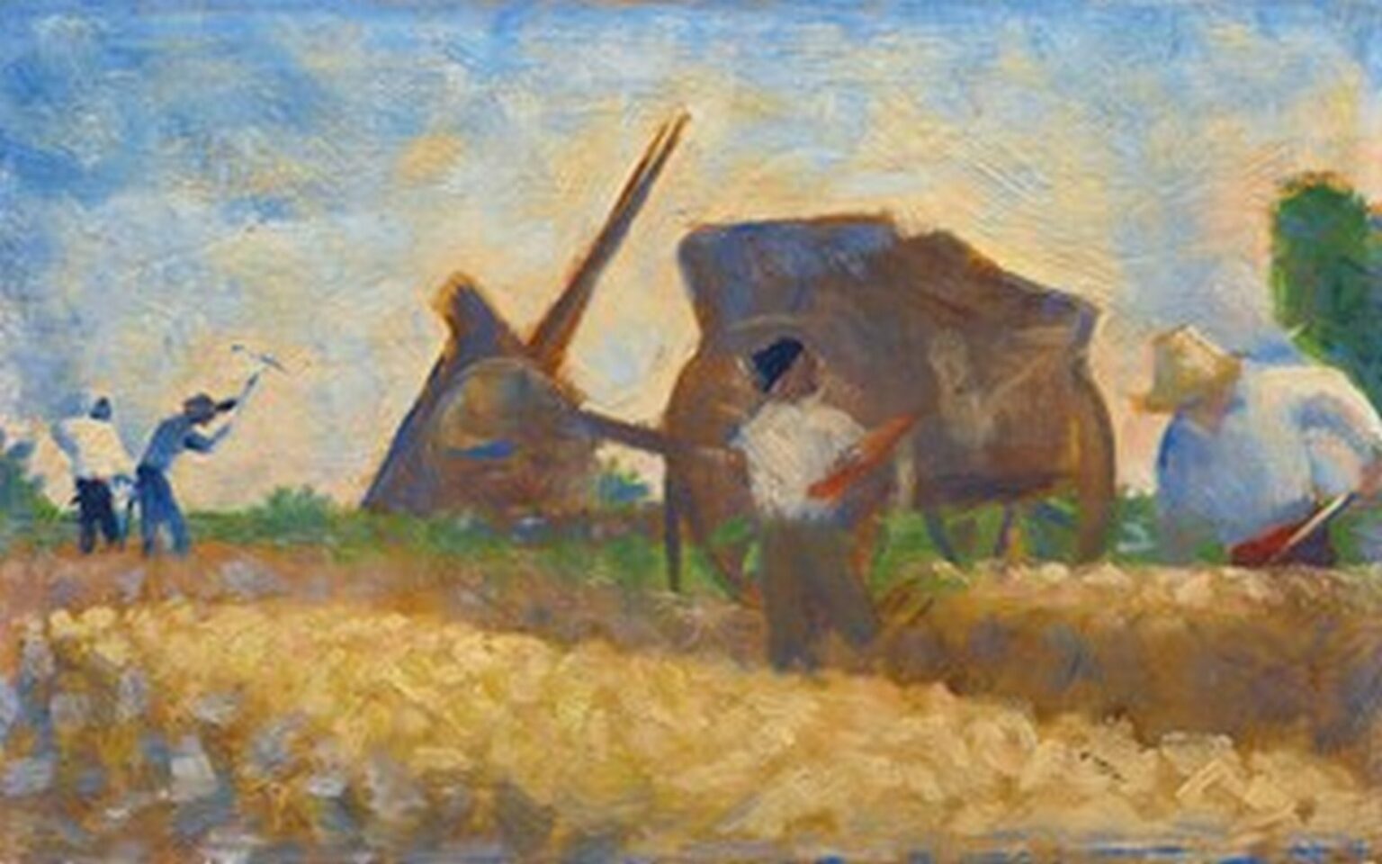 Seurat The Stone Breakers