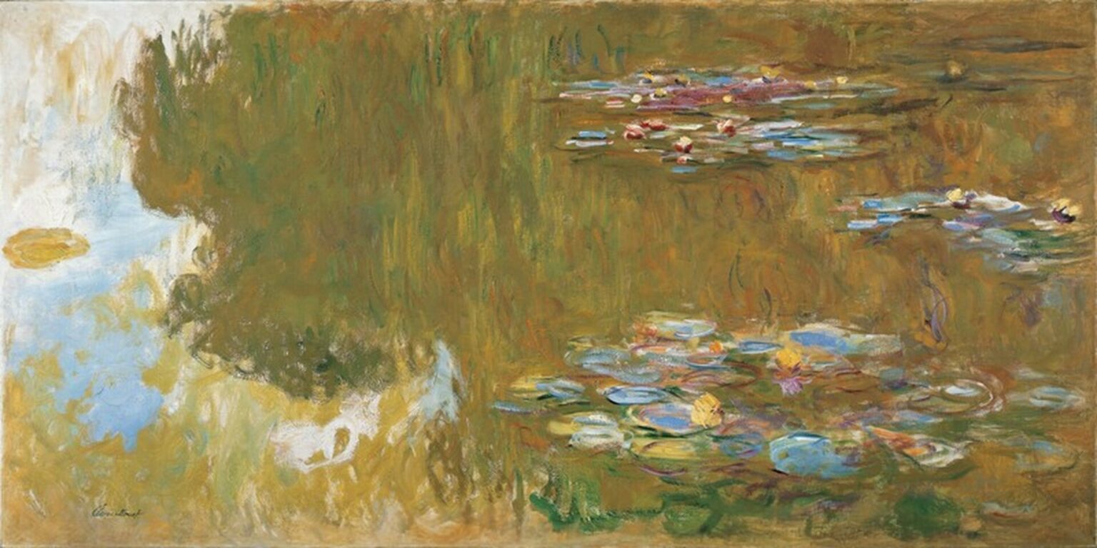 Monet The Water Lily Pond (c. 1917-19)