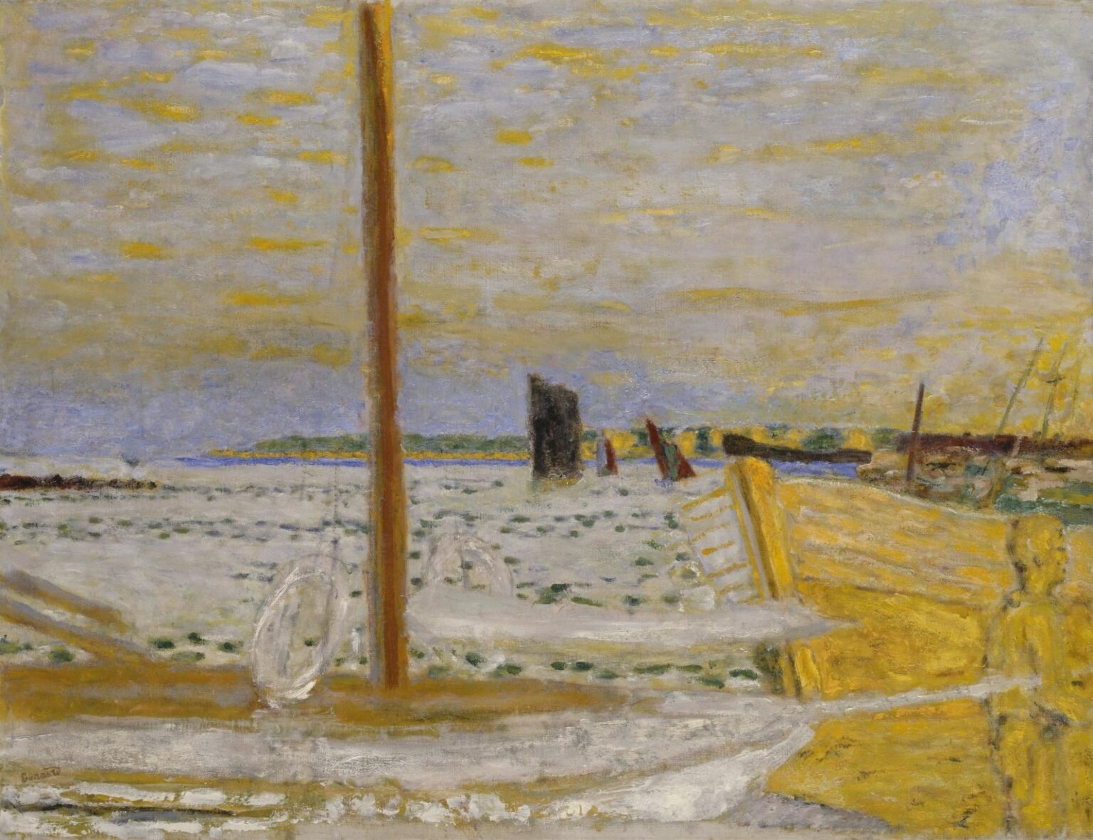 Bonnard The Yellow Boat