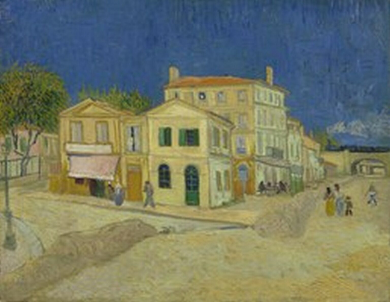Van Gogh The Yellow House (1888)