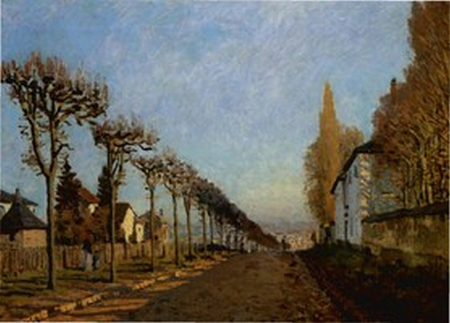 Sisley The lane of the Machine (1873)