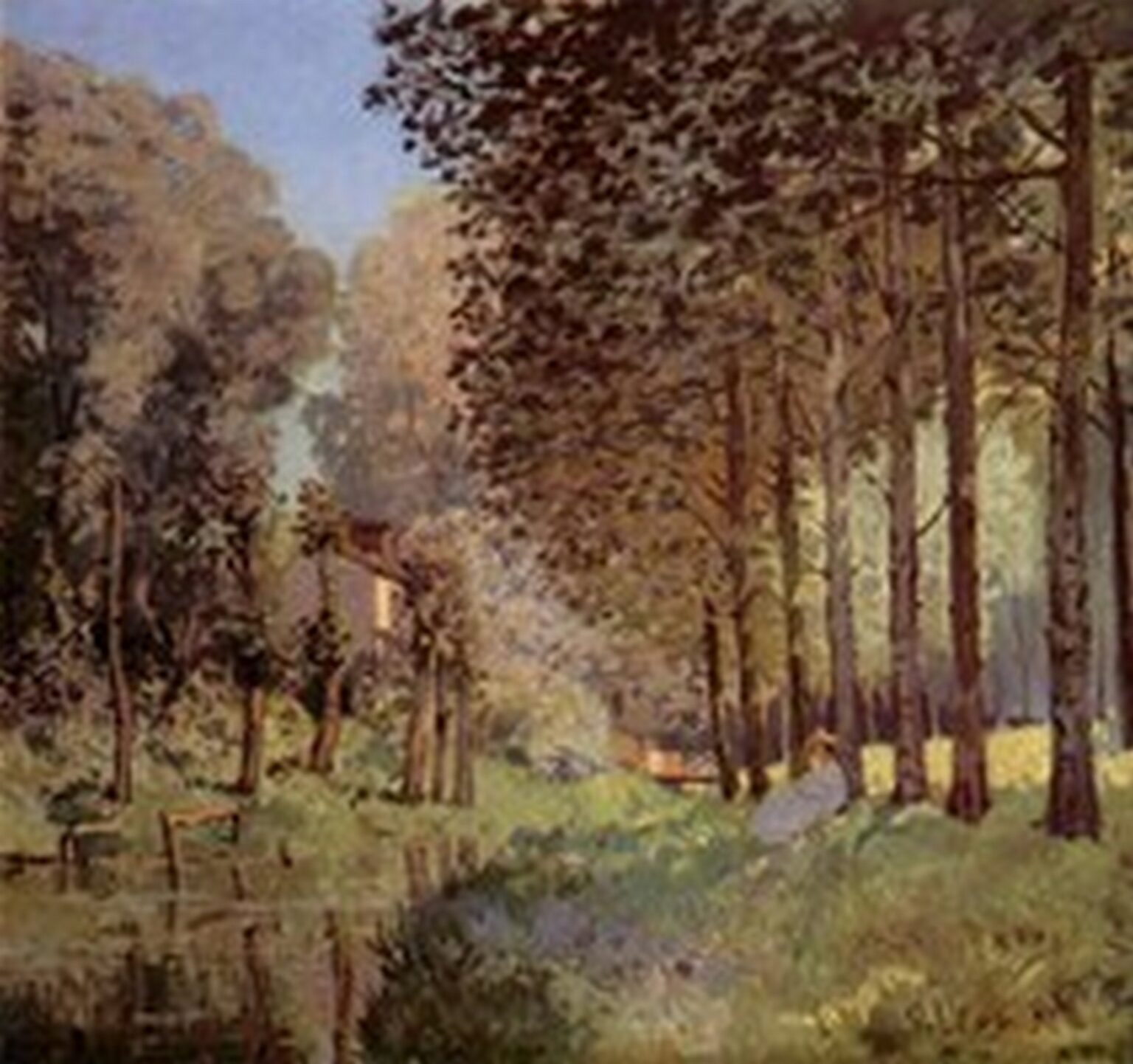 Sisley The rest beside d'un Creek (1872)