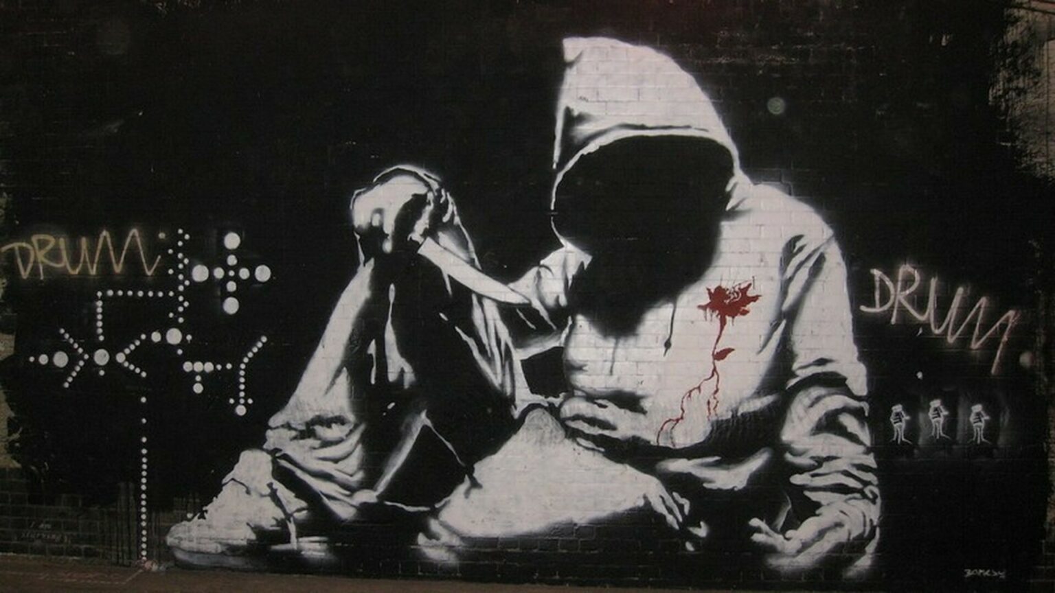 Banksy The street artist Graffiti