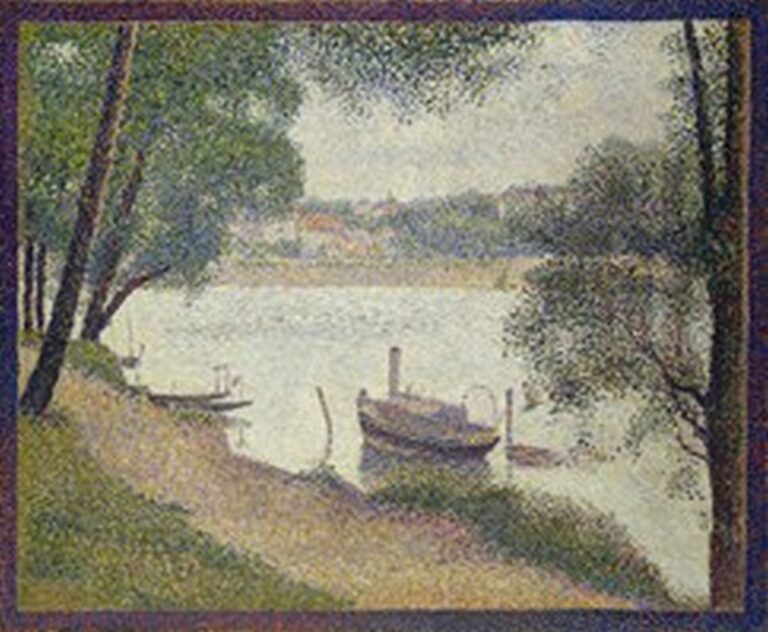 Seurat Tiempo gris, Grande Jatte (1888)