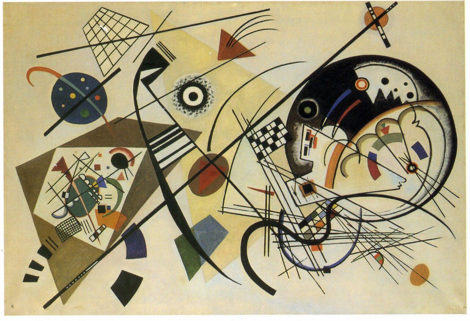 Kandinsky Trazo continuo (1923)