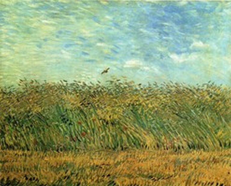 Van Gogh Trigal con alondra