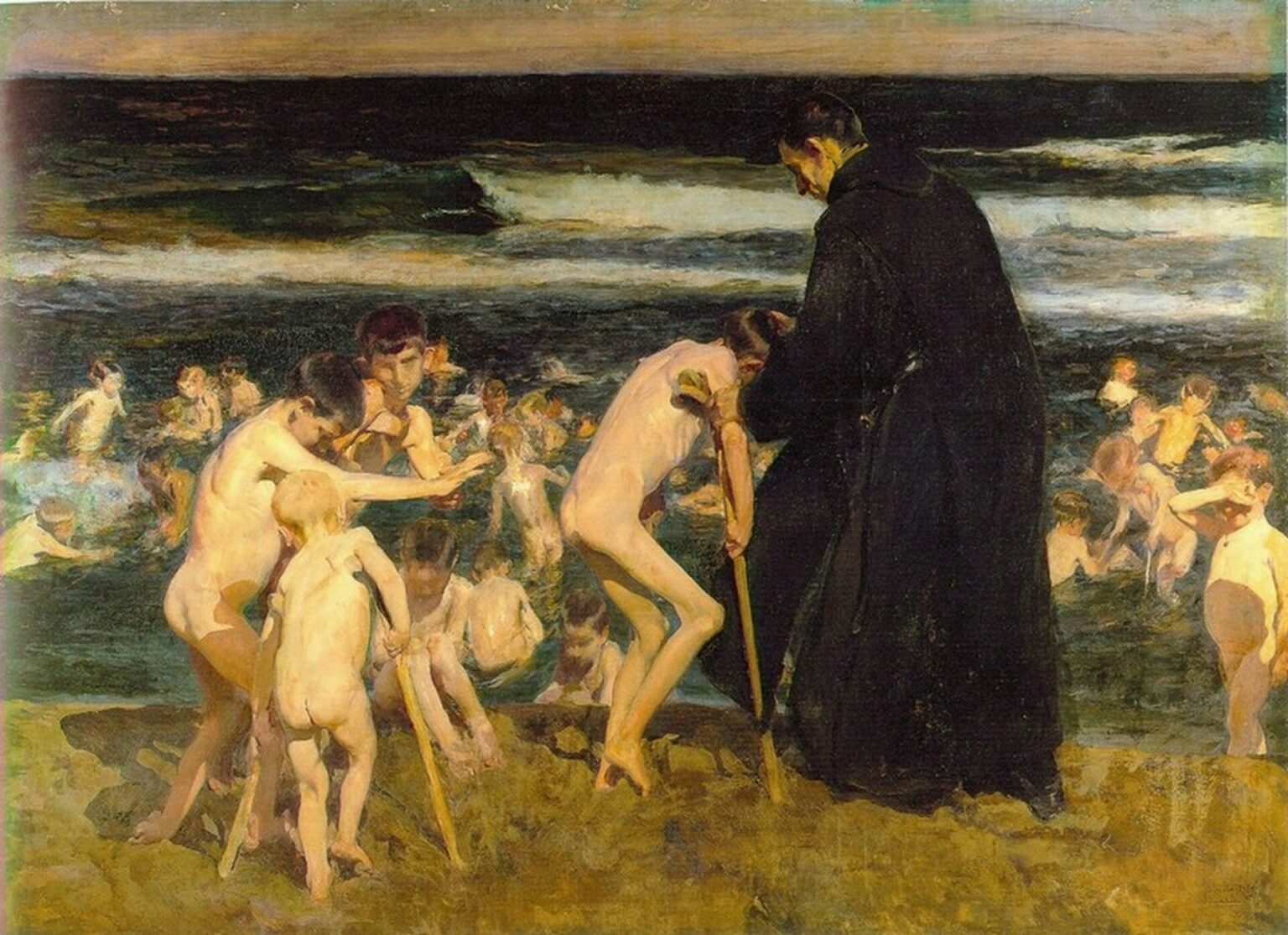 Sorolla Triste Herencia (1899)