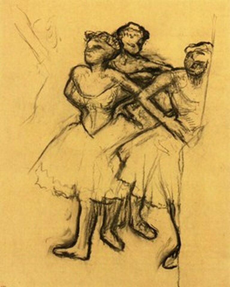 Degas Trois Danseuses