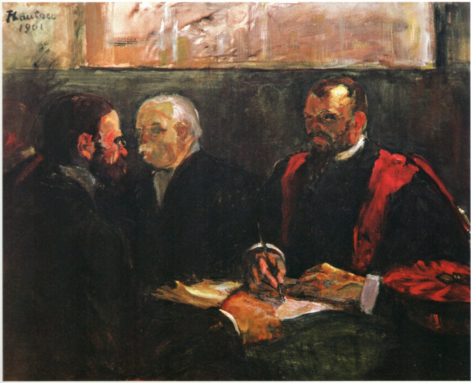 Toulouse-Lautrec Un examen en la Facultad de Medicina (1901)