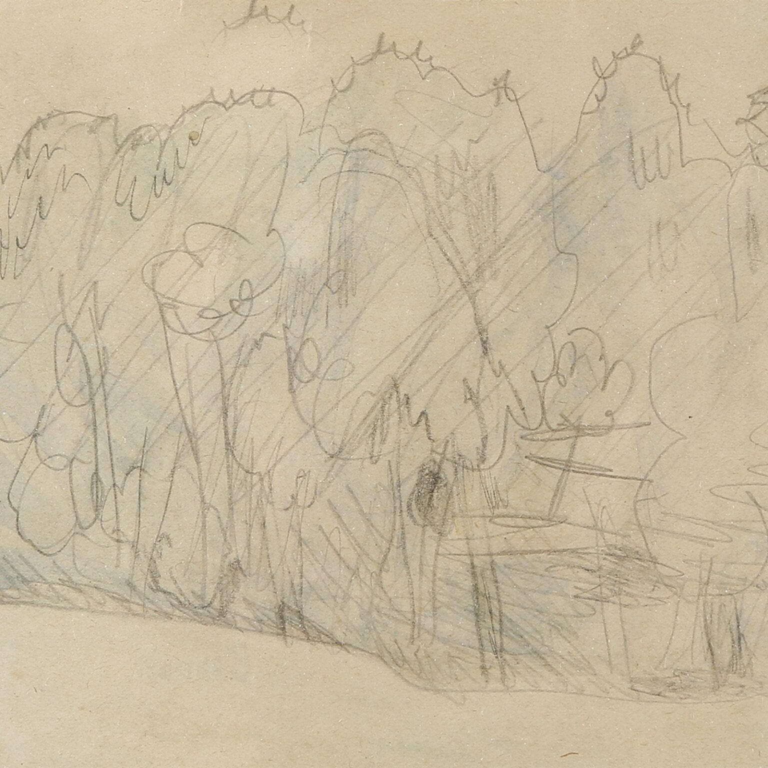 Bonnard Undergrowth (drawing)