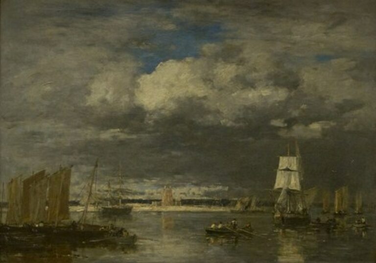Boudin Untitled (Entrace to the Port of Le Havre)