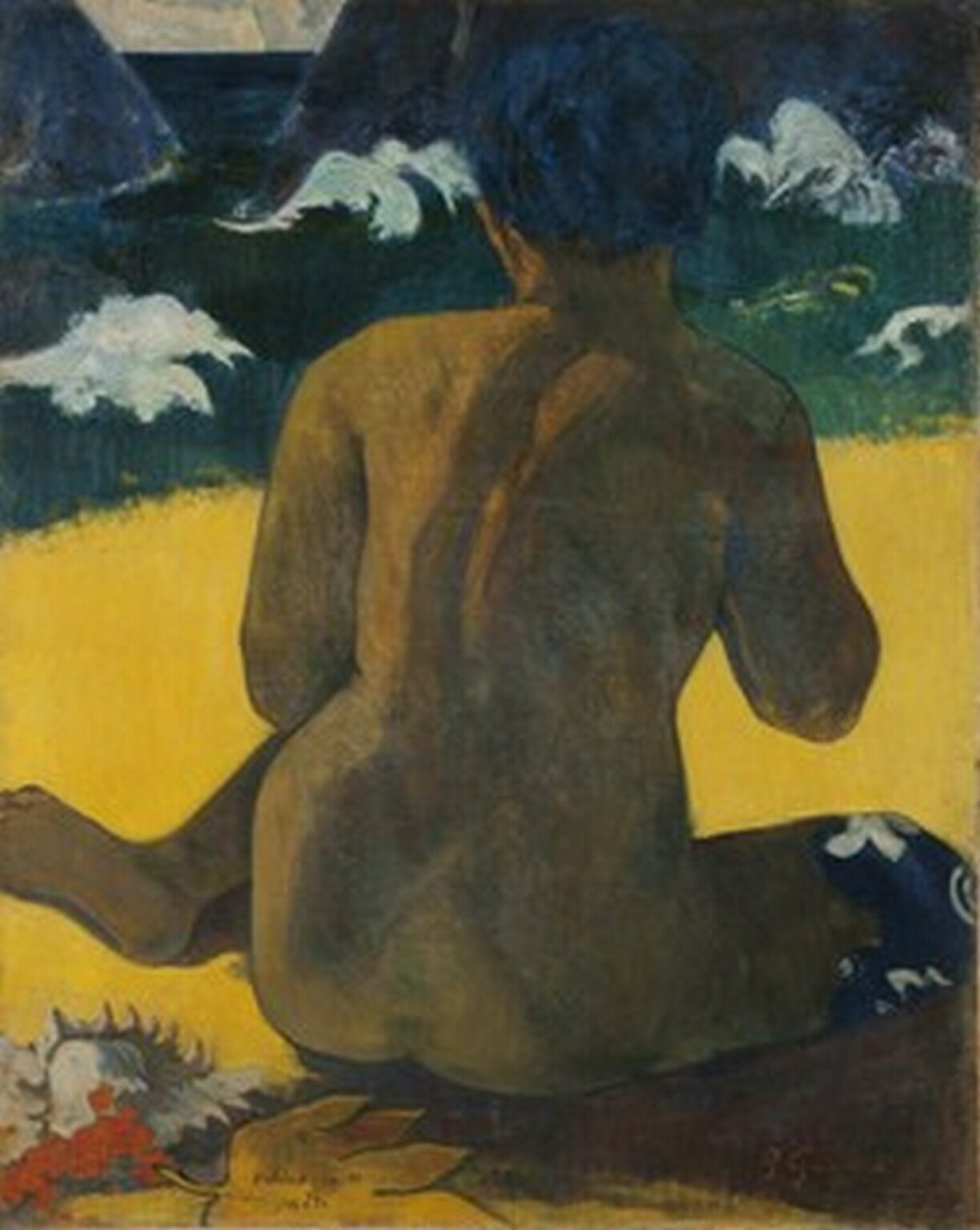 Gauguin Vahine No Te Miti (Femme A la Mer) (1892)