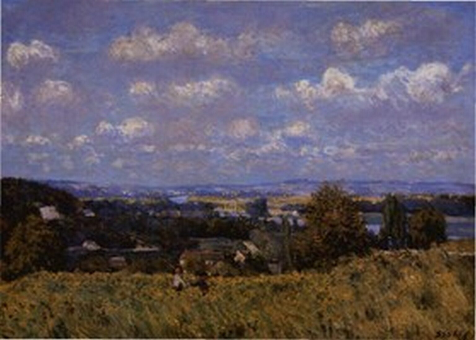 Sisley Vallée de la Seine à Saint Nuage