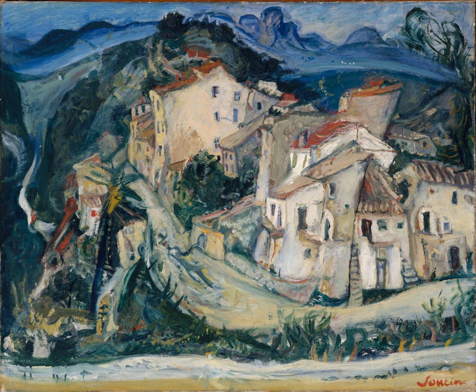 Soutine View of Cagnes