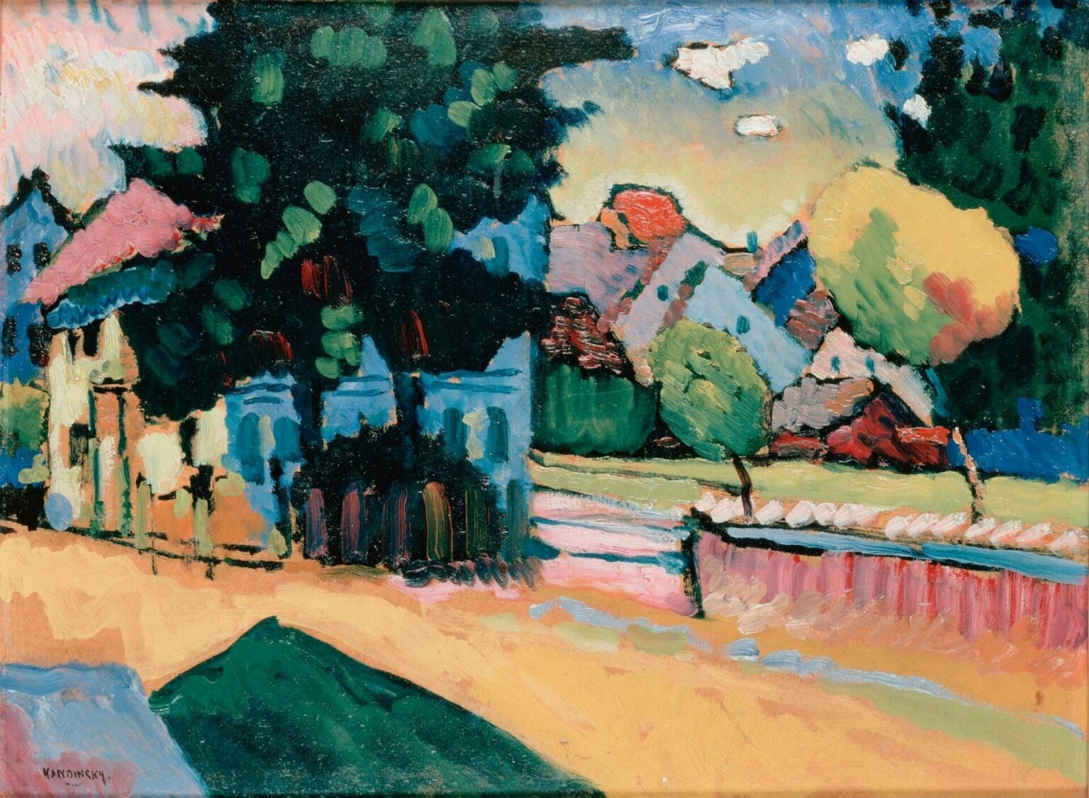Kandinsky View of Murnau (1908)