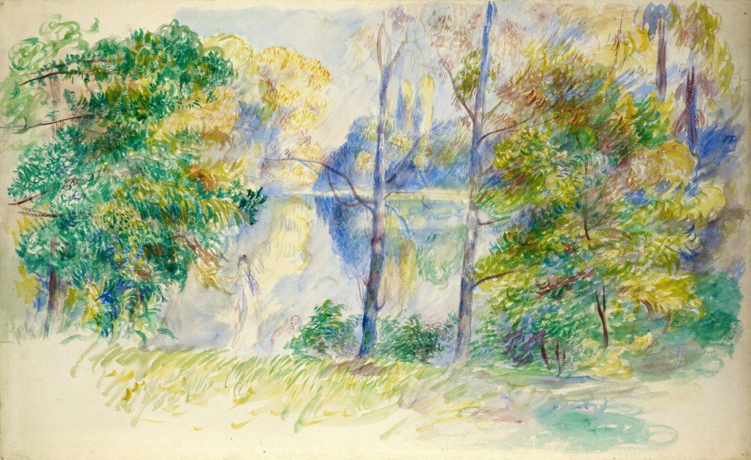 Renoir View of a Park (1885)
