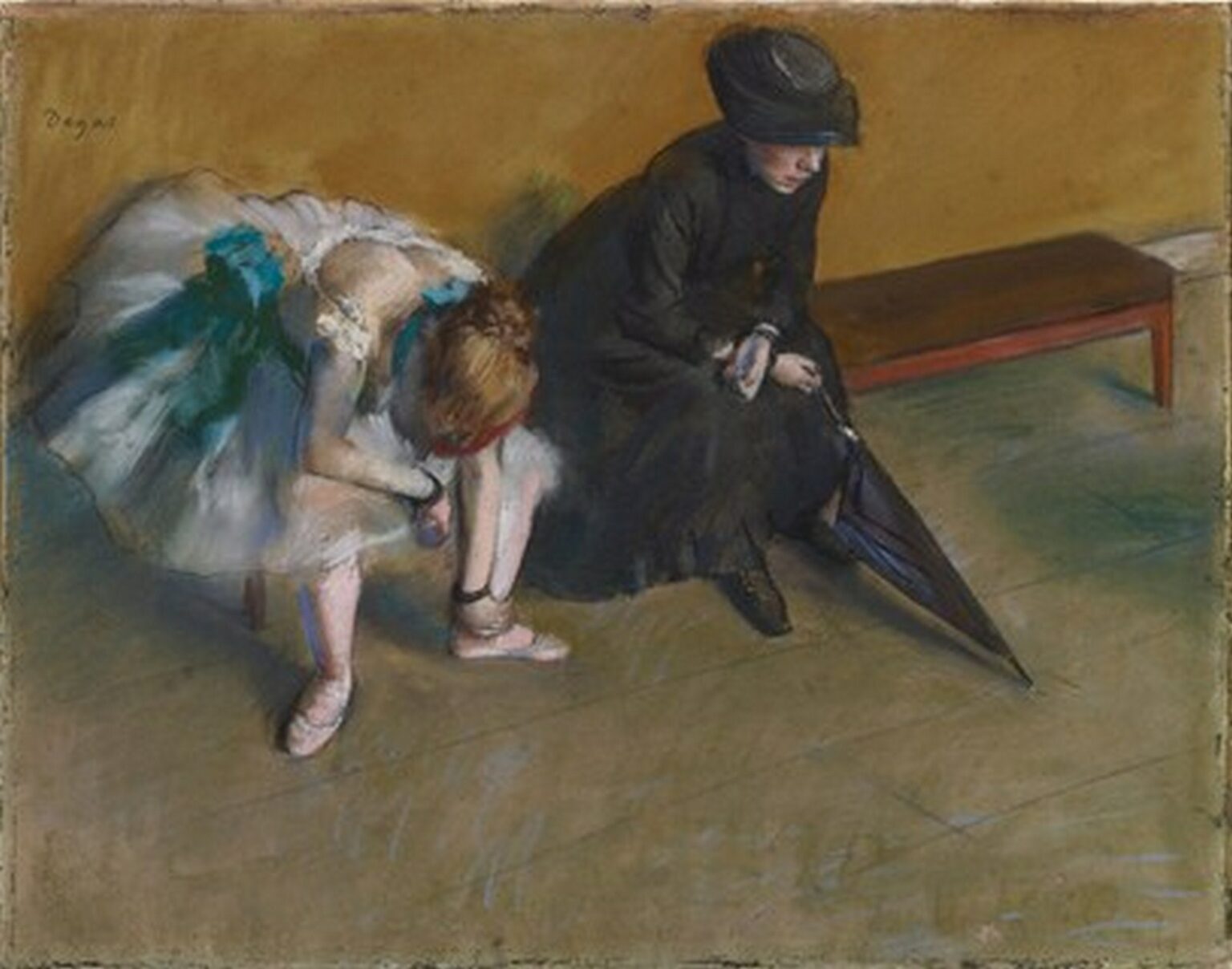 Degas Waiting