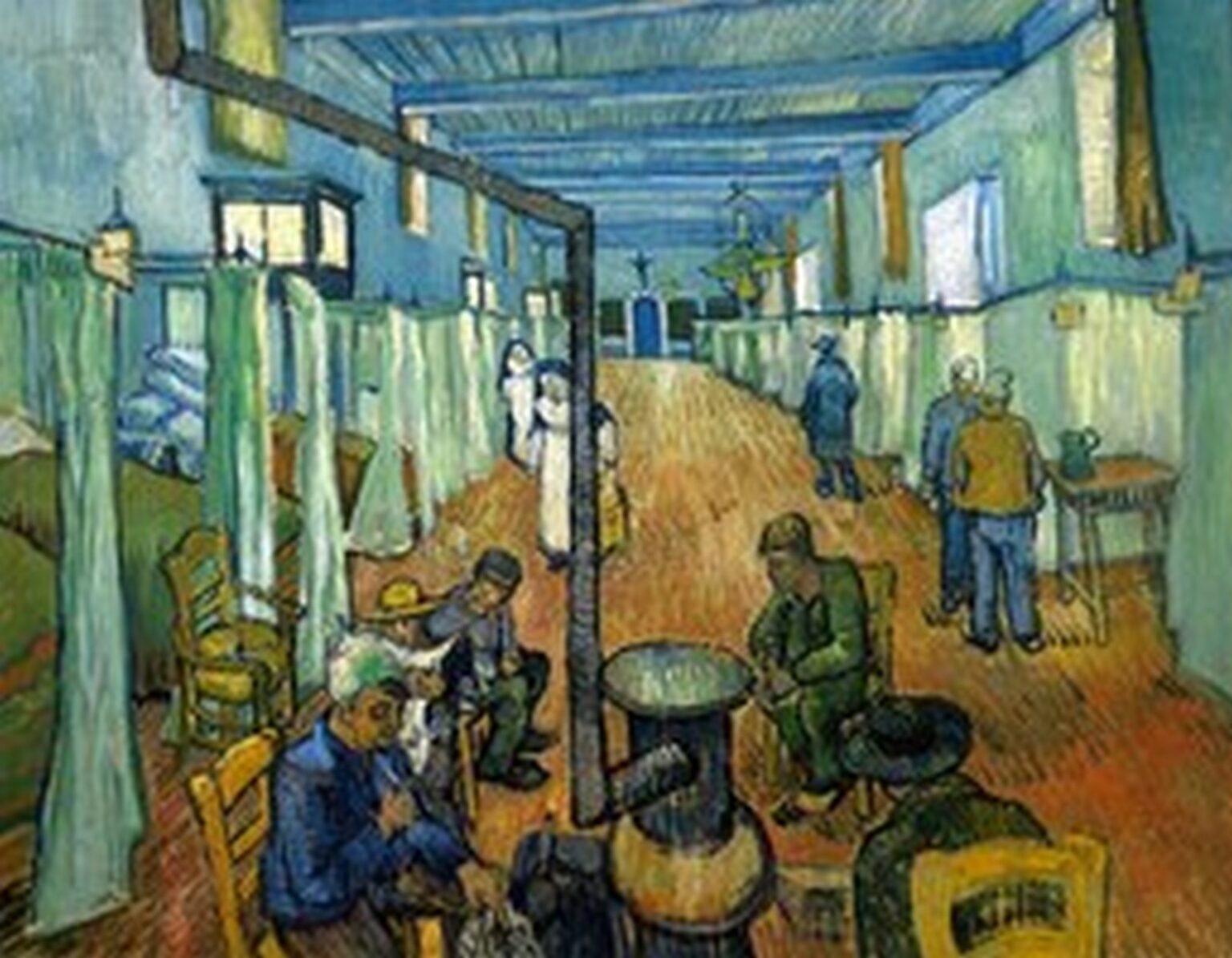 Van Gogh Ward in the Hospital in Arles (1889)