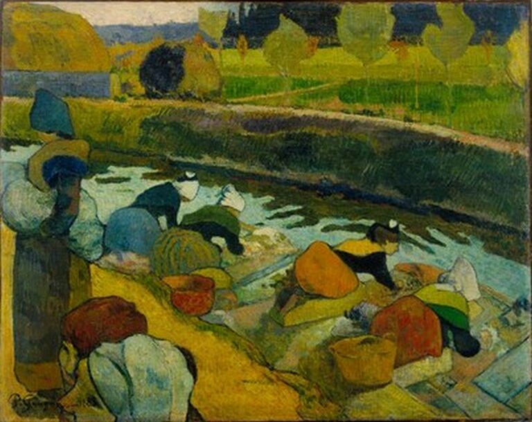 Gauguin Washerwomen