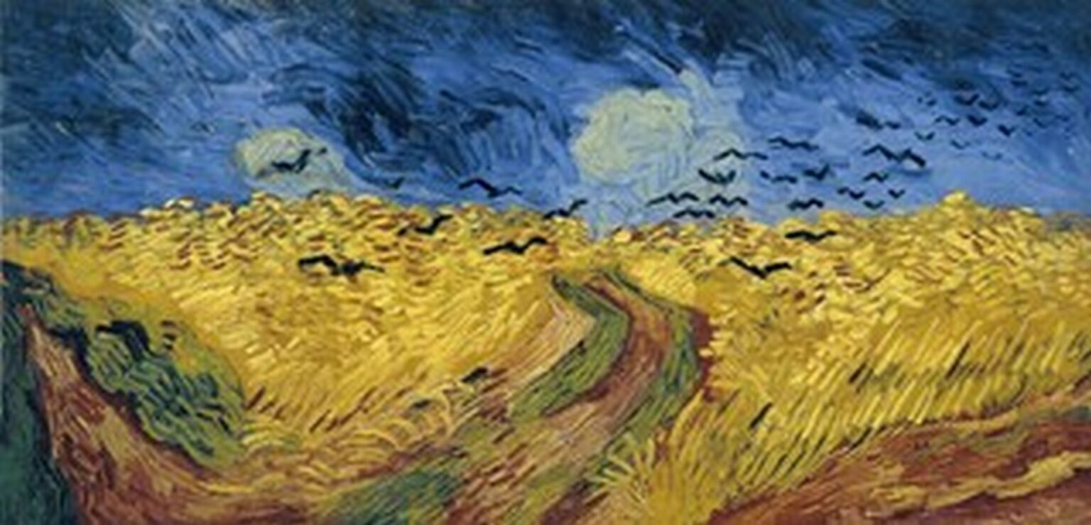 Van Gogh Wheatfield with Crows (1890)