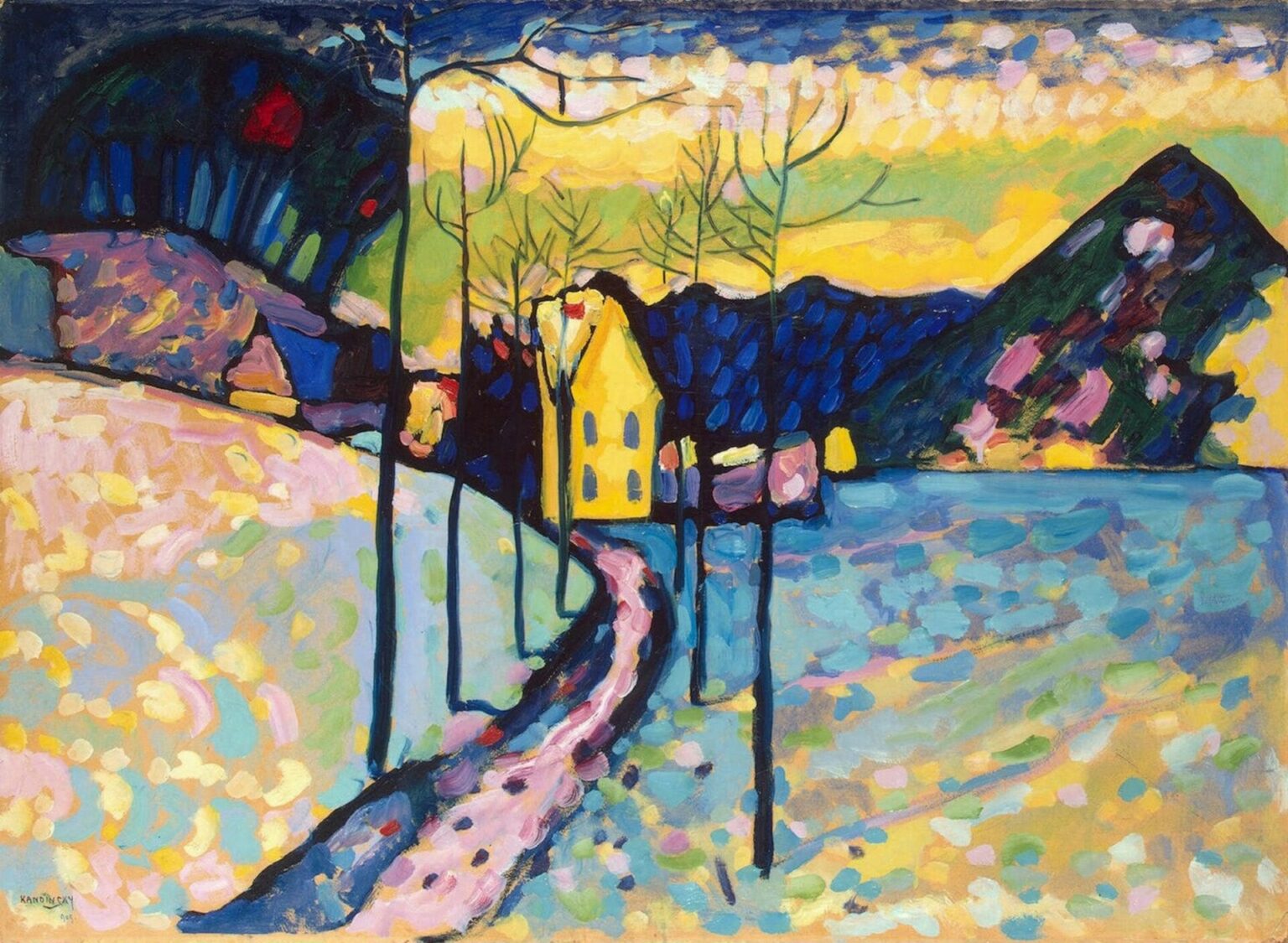 Kandinsky Winter Landscape (1909)