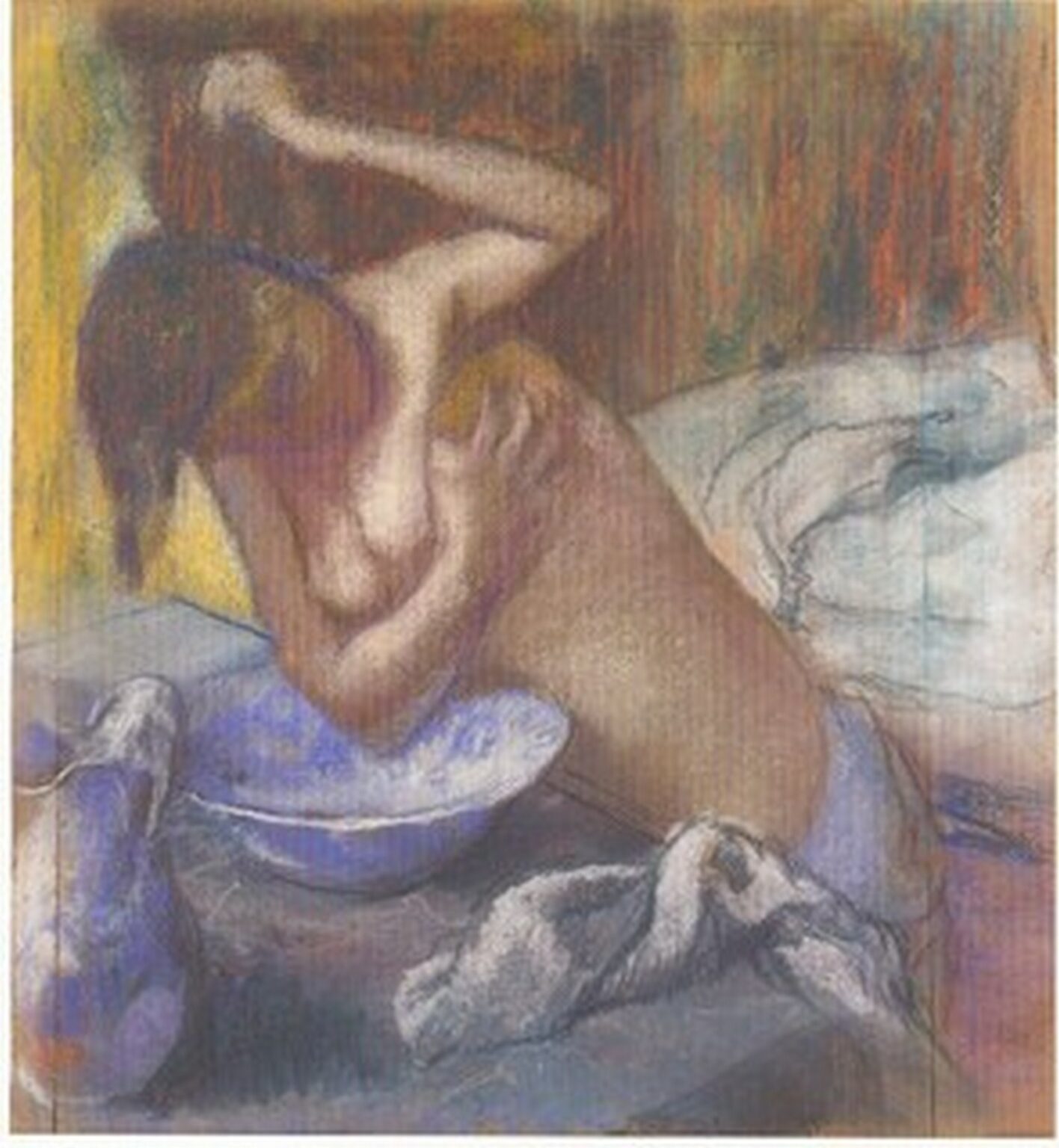 Degas Woman Sponging Her Chest (1892)