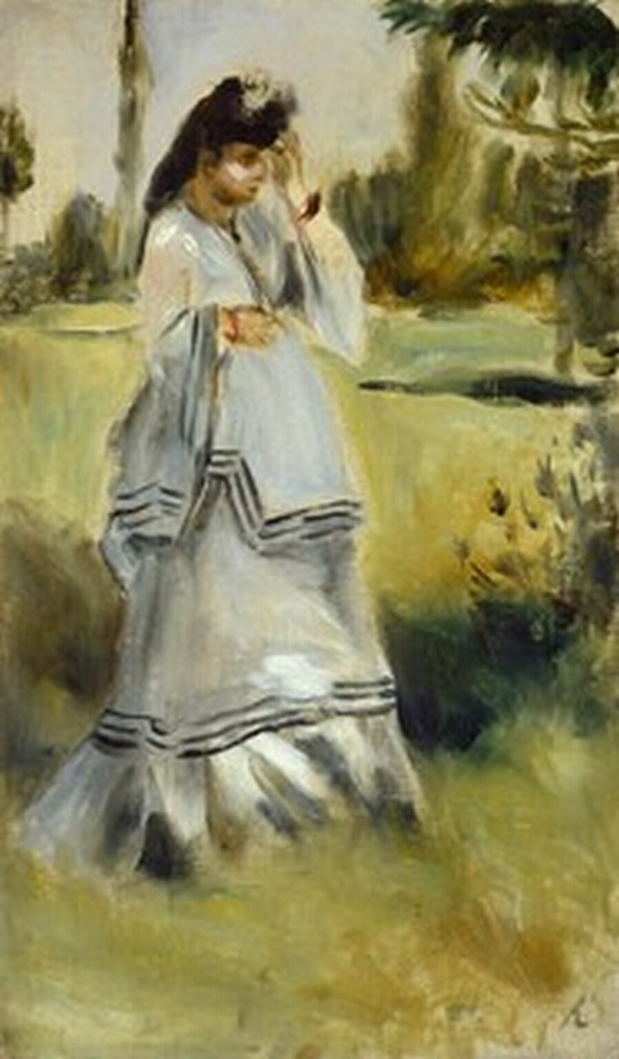 Renoir Woman in a Park (1866)