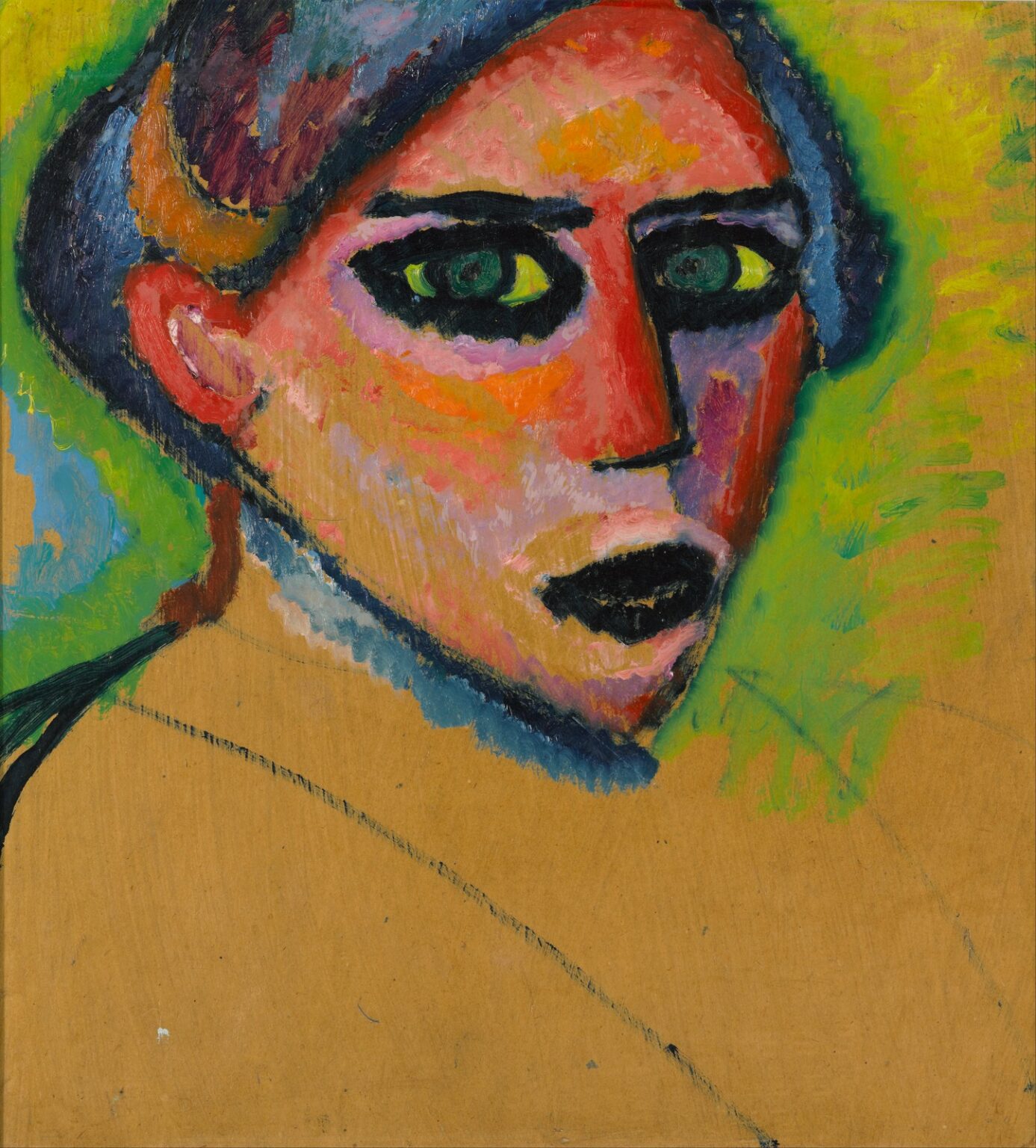 Jawlensky Woman's face (circa 1911)