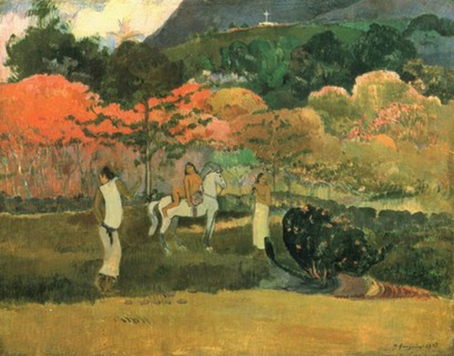 Gauguin Women and Mold