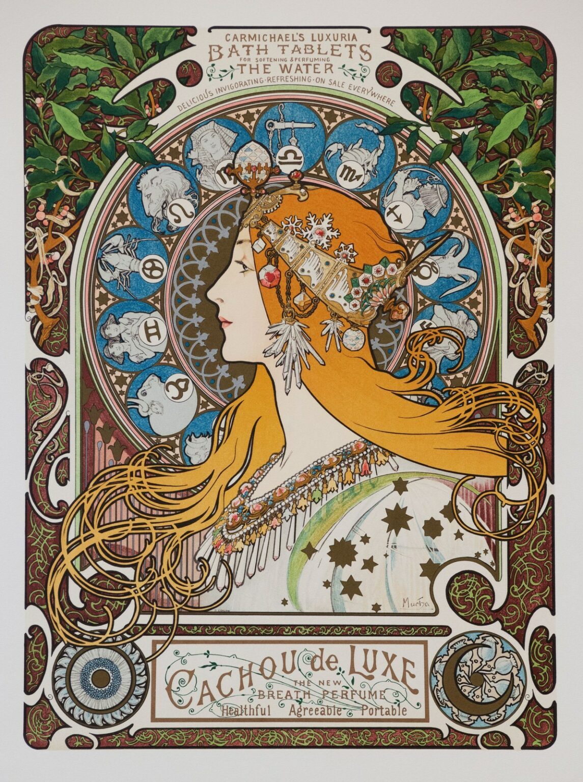 Mucha Zodiac (1896)