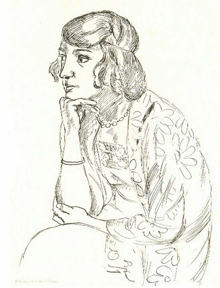 Matisse Figure de profil