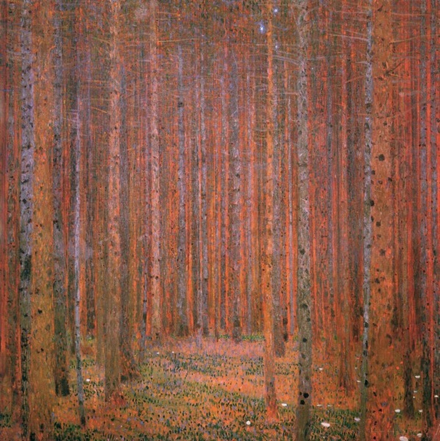 Klimt Fir Forest I