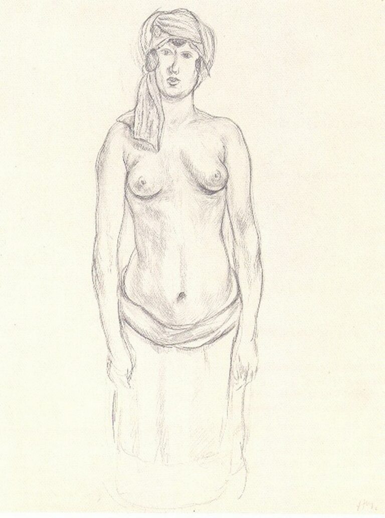 Matisse Jeune fille debout au turban