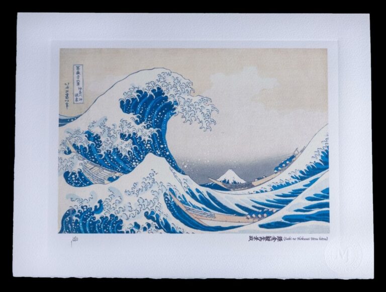 Hokusai Under the wave off Kanagawa (1831)