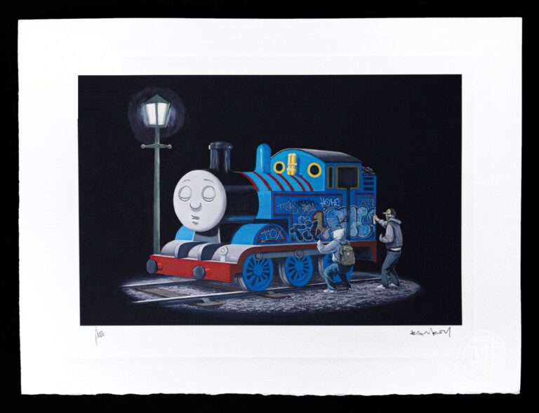 Banksy Thomas the Tank Engine