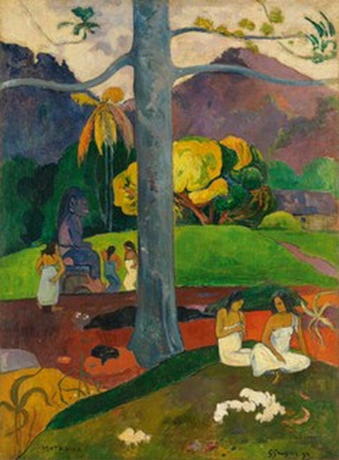 Gauguin Mata Mua (1892)