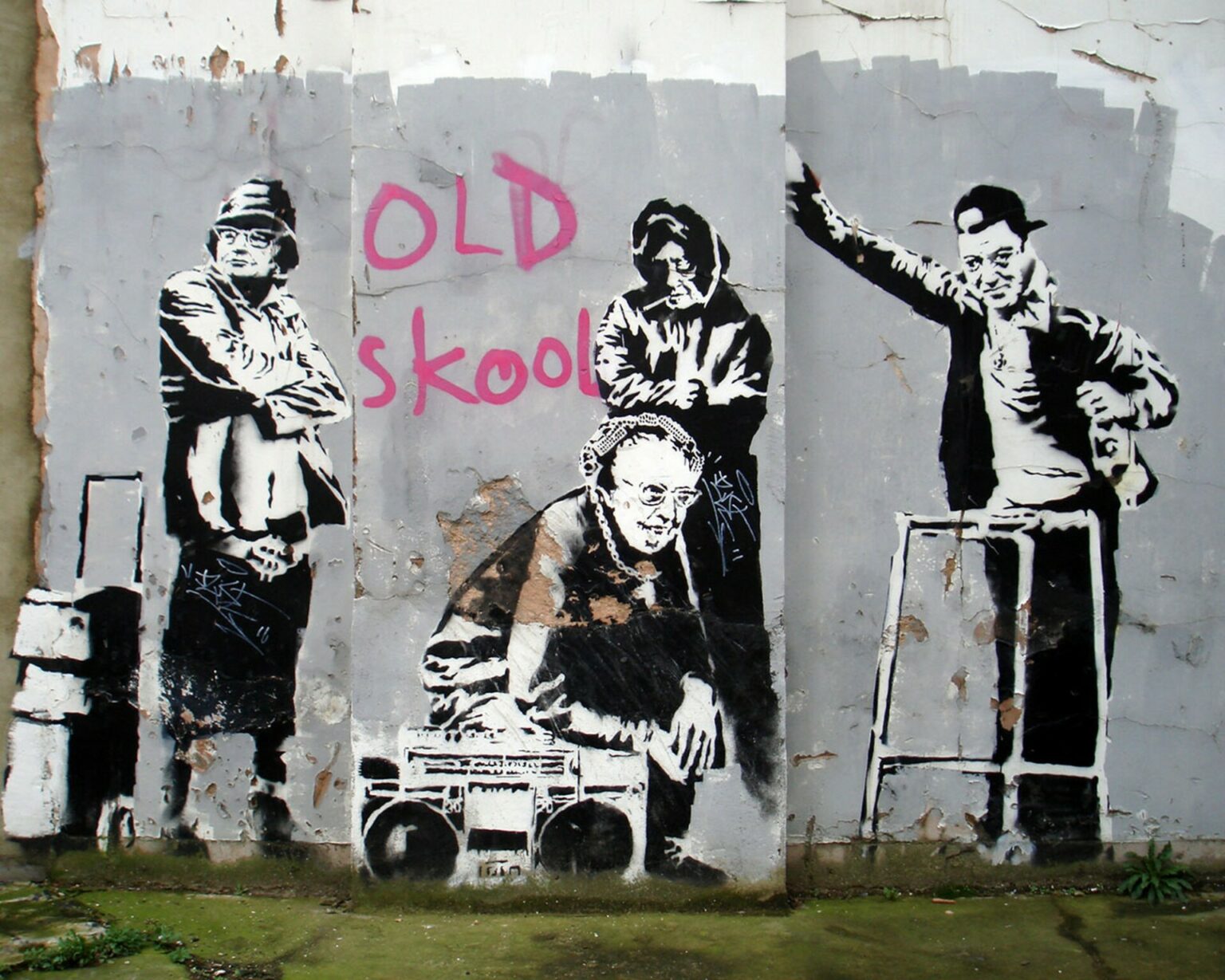 Banksy Old Skool