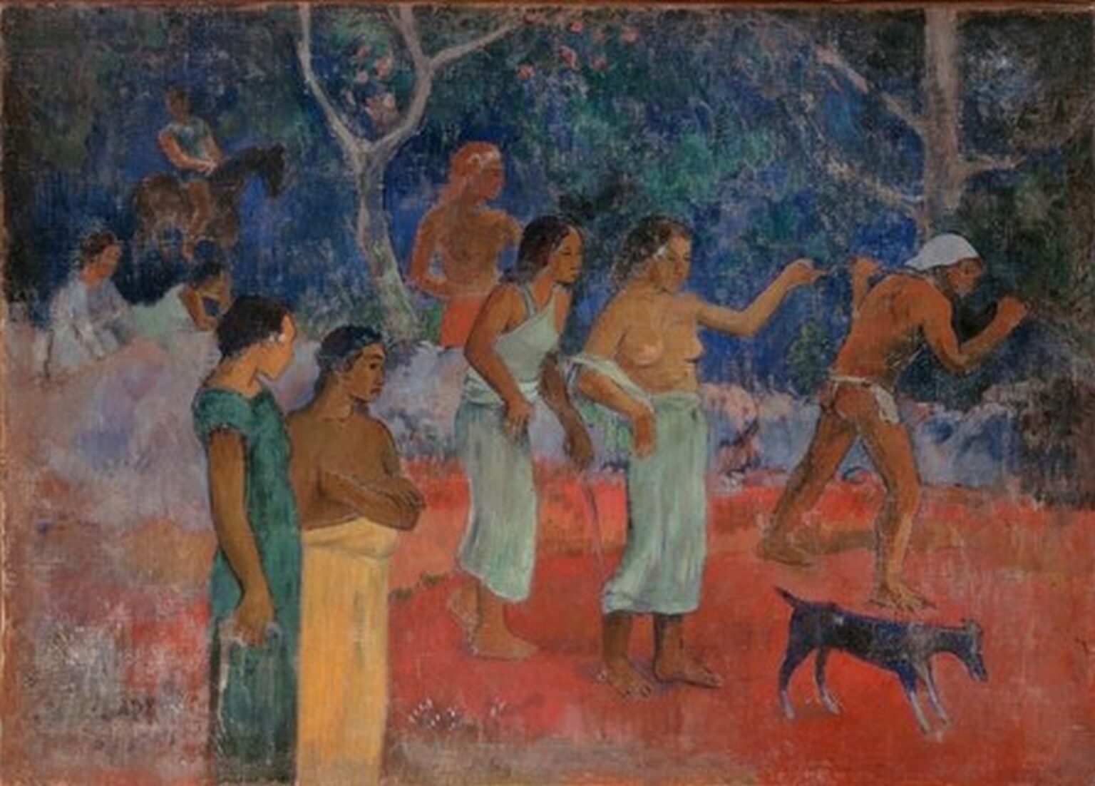 Gauguin Scene from Tahitian Life