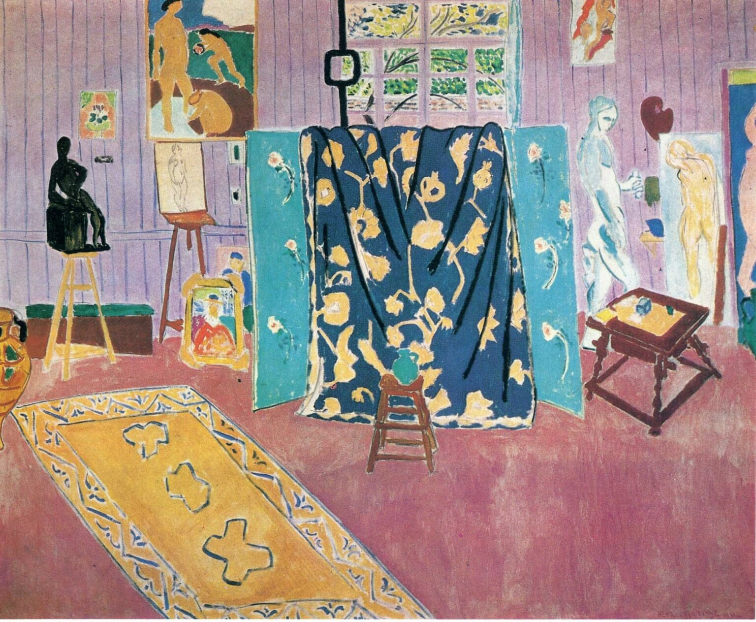 Matisse The pink studio (1911)
