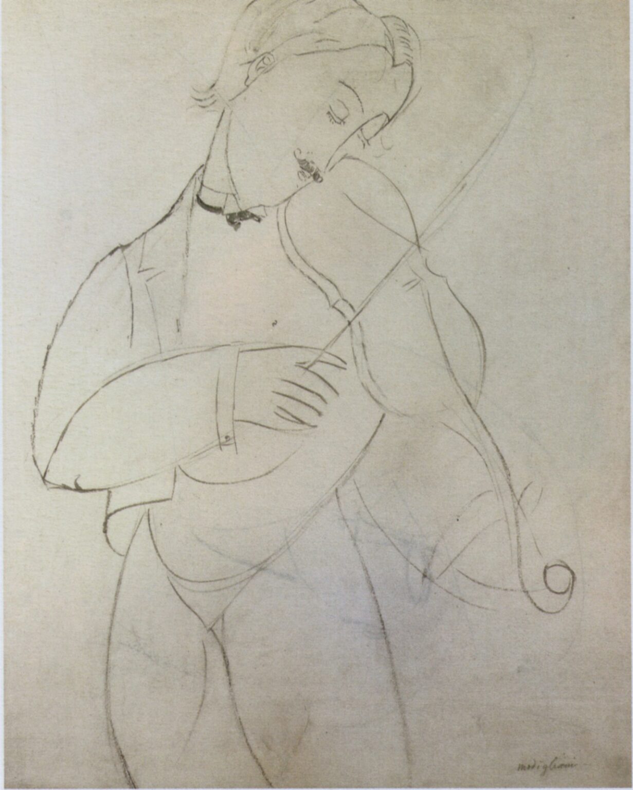 Modigliani Violinista