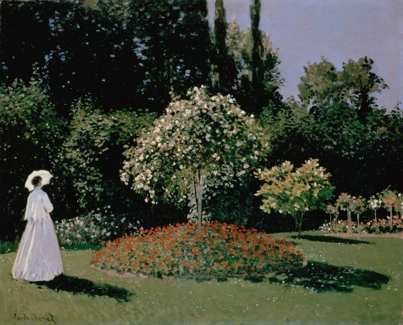 Monet Woman in the garden