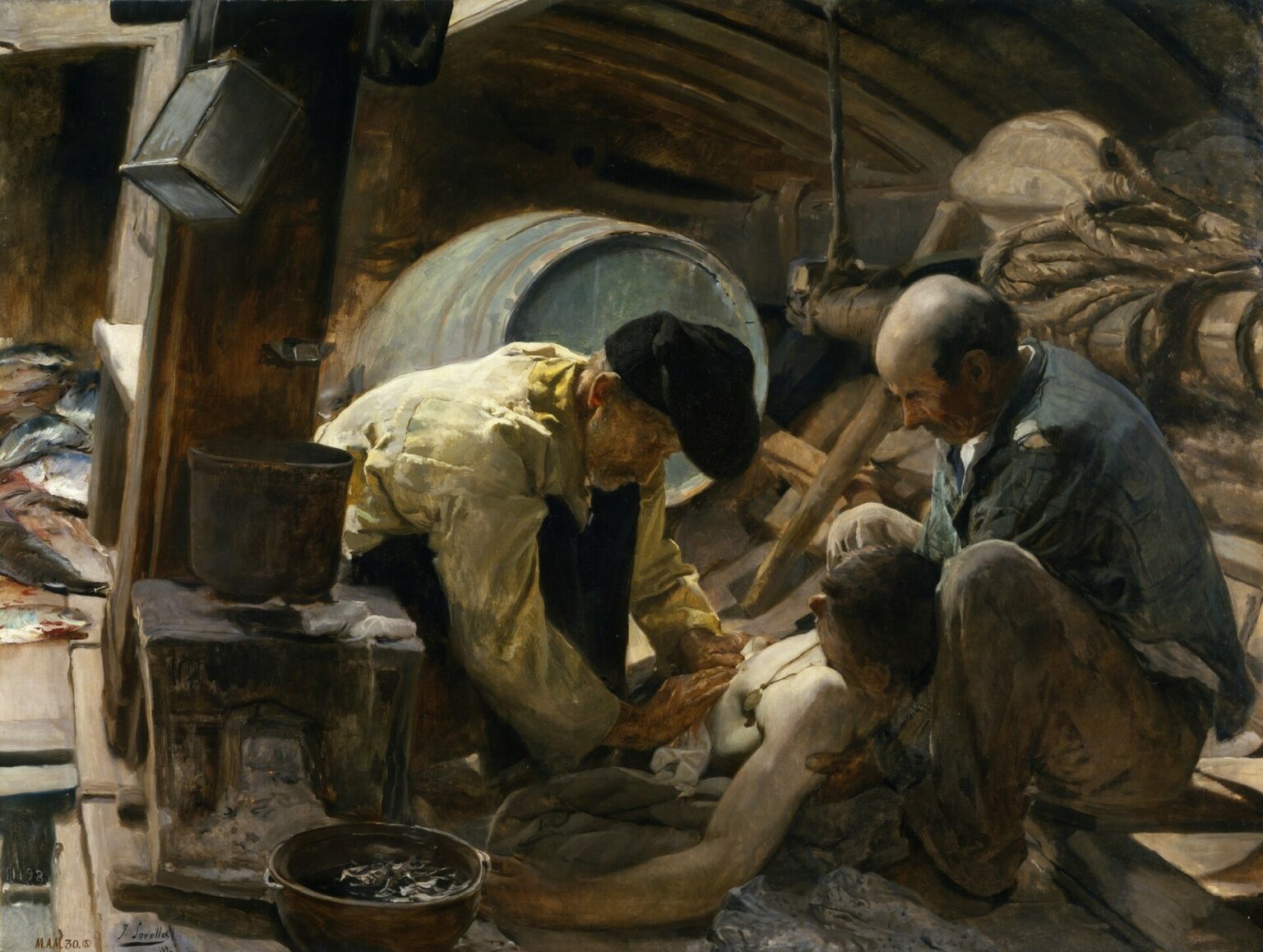 Sorolla Y aún dicen que el pescado es caro! (1894)
